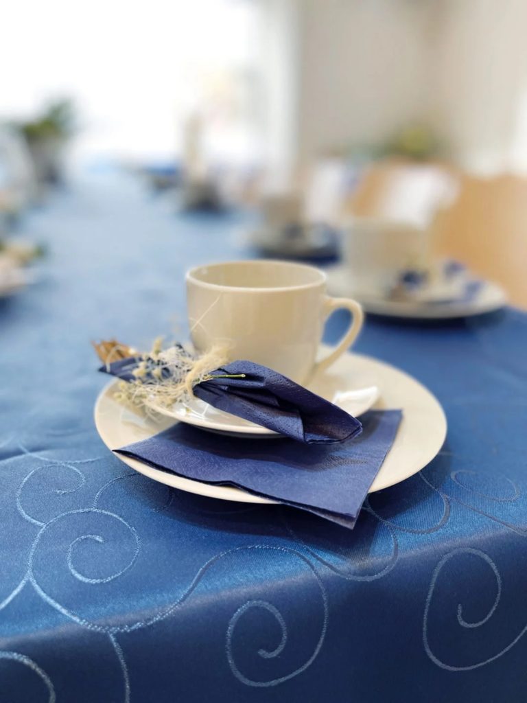 Dekoration zur Veranstaltng